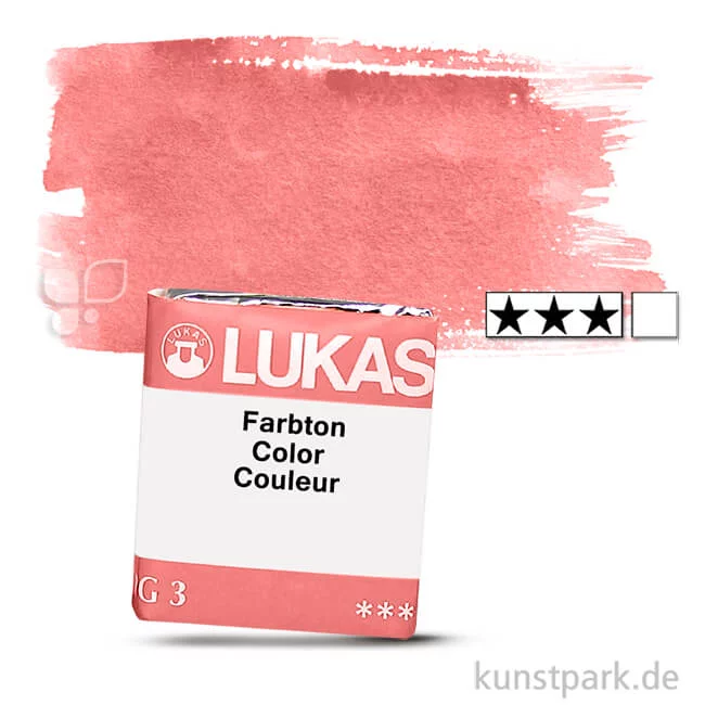 Artikelbild 1 des Artikels “Lukas 1862 Aquarellfarben 1/2 Napf | 1097 Echt-Rot“