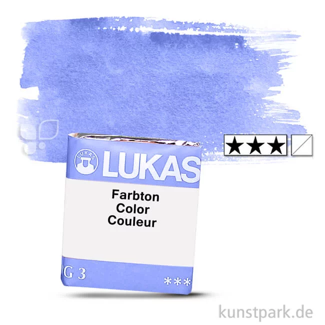 Artikelbild 1 des Artikels “Lukas 1862 Aquarellfarben 1/2 Napf | 1125 Kobaltblau“