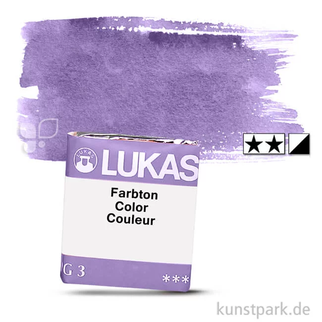 Artikelbild 1 des Artikels “Lukas 1862 Aquarellfarben 1/2 Napf | 1142 Dioazin Violett“