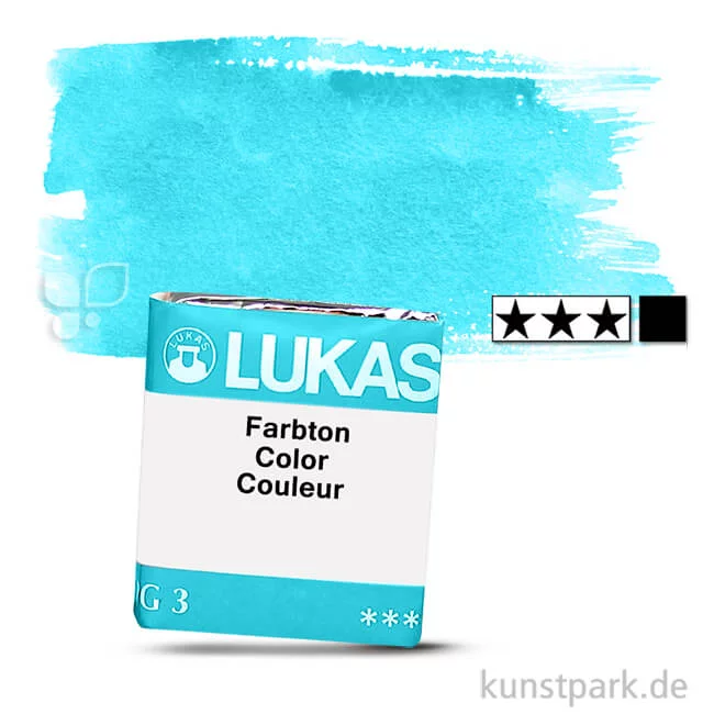 Artikelbild 1 des Artikels “Lukas 1862 Aquarellfarben 1/2 Napf | 1157 Preußischgrün“