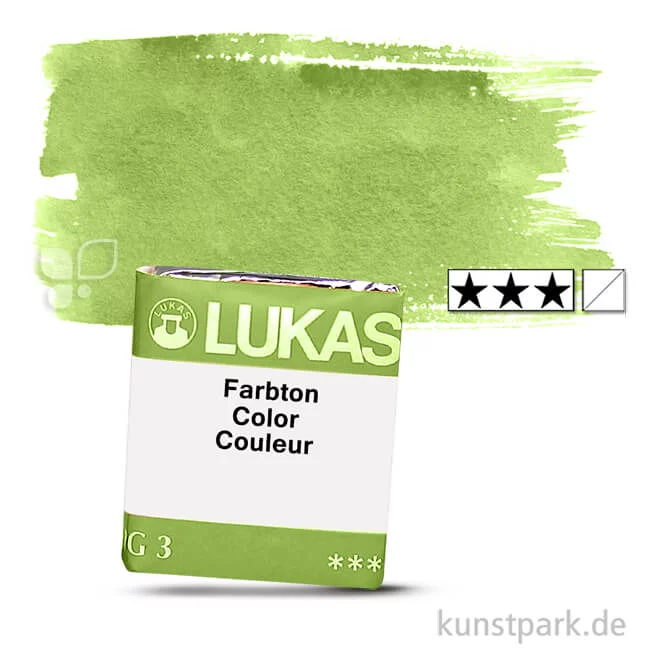 Artikelbild 1 des Artikels “Lukas 1862 Aquarellfarben 1/2 Napf | 1165 Saftgrün“