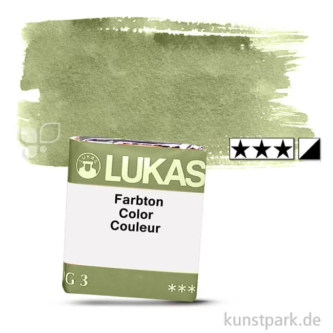Artikelbild 1 des Artikels “Lukas 1862 Aquarellfarben 1/2 Napf | 1176 Olivgrün“
