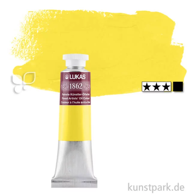 Artikelbild 1 des Artikels “Lukas 1862 Ölfarbe 37 ml Einzelfarbe | 025 Kadmiumgelb zitron“