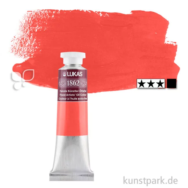 Artikelbild 1 des Artikels “Lukas 1862 Ölfarbe 37 ml Einzelfarbe | 072 Kadmiumrot hell“