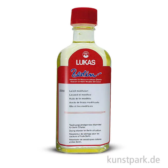 Artikelbild 1 des Artikels “Lukas BERLIN Leinöl, wasser, Trocknungsverzögerer 125 ml “