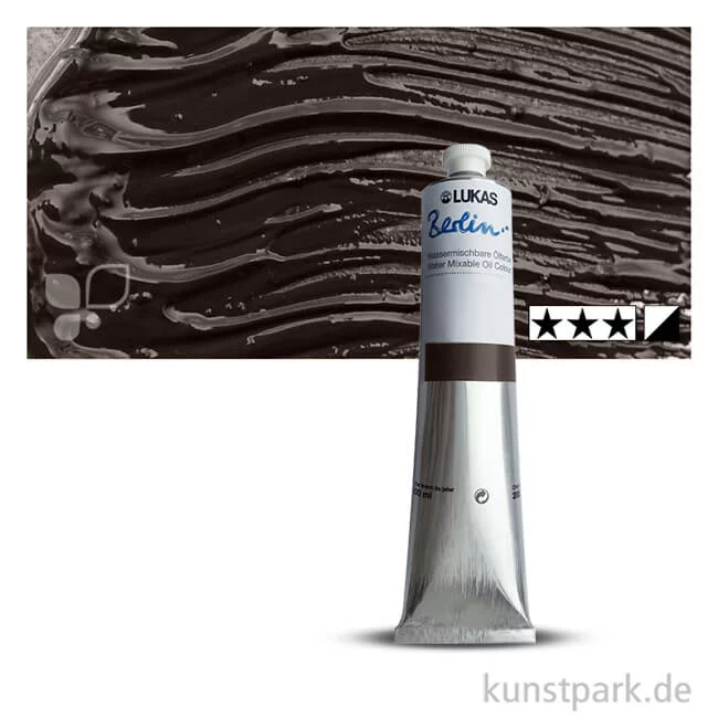 Artikelbild 1 des Artikels “Lukas BERLIN Wasser-Ölfarbe 200 ml | 0614 Umbra natur“