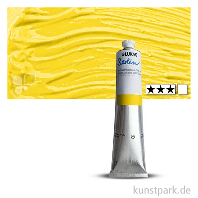 Artikelbild 1 des Artikels “Lukas BERLIN Wasser-Ölfarbe 200 ml | 0626 Kadmiumgelb hell (imit.)“