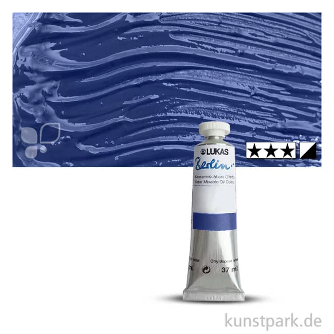 Artikelbild 1 des Artikels “Lukas BERLIN Wasser-Ölfarbe 37 ml | 0623 Kobaltblau (imit.)“