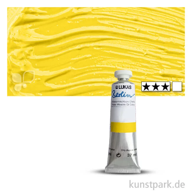 Artikelbild 1 des Artikels “Lukas BERLIN Wasser-Ölfarbe 37 ml | 0626 Kadmiumgelb hell (imit.)“