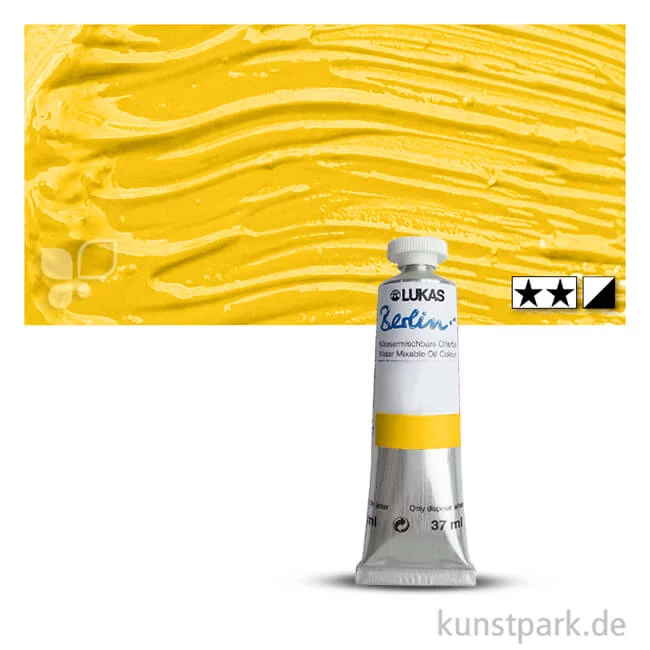 Artikelbild 1 des Artikels “Lukas BERLIN Wasser-Ölfarbe 37 ml | 0647 Kadmiumgelb dunkel (imit.)“