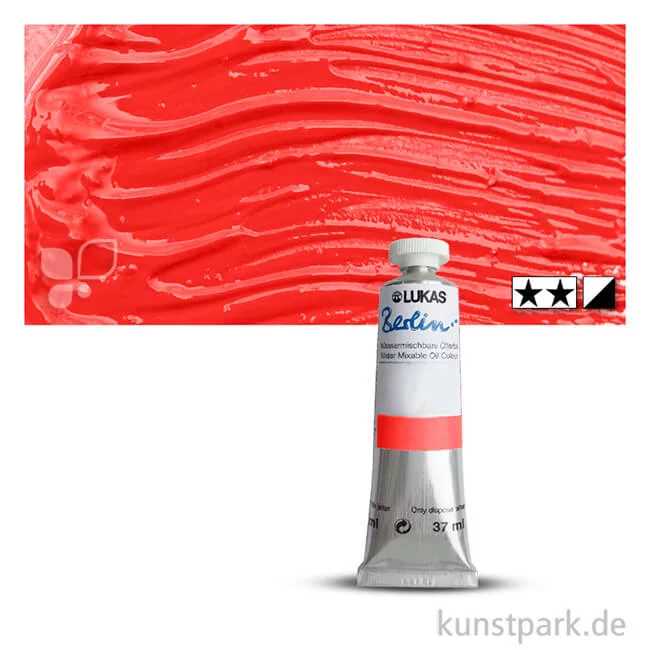 Artikelbild 1 des Artikels “Lukas BERLIN Wasser-Ölfarbe 37 ml | 0686 Zinnoberrot (imit.)“