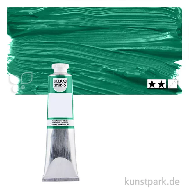 Artikelbild 1 des Artikels “Lukas STUDIO Ölfarben 75 ml | 0363 Permanentgrün“