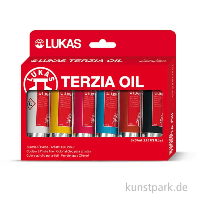Artikelbild 1 des Artikels “Lukas TERZIA Ölfarben Set mit 6 Tuben 37 ml “