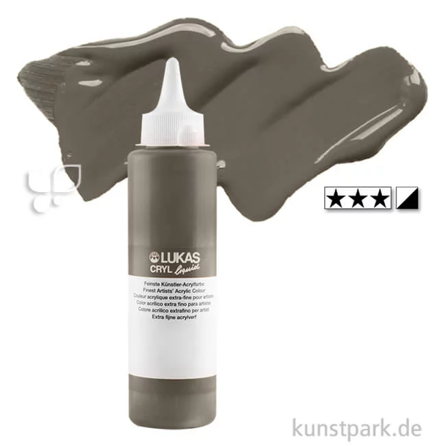 Artikelbild 1 des Artikels “LukasCryl LIQUID Acrylfarbe 250 ml Flasche | 4310 Umbra natur“