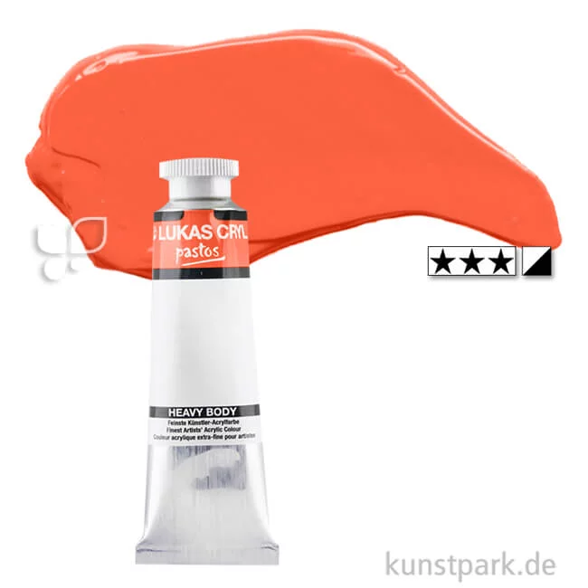 Artikelbild 1 des Artikels “LukasCryl PASTOS Acrylfarbe 37 ml Tube | 4049 Lukas-Rot“