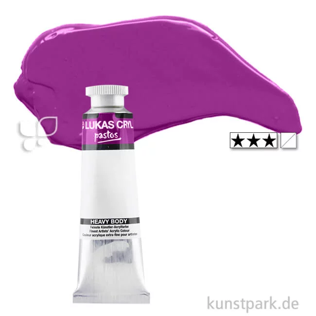 Artikelbild 1 des Artikels “LukasCryl PASTOS Acrylfarbe 37 ml Tube | 4068 Permanentrosa“