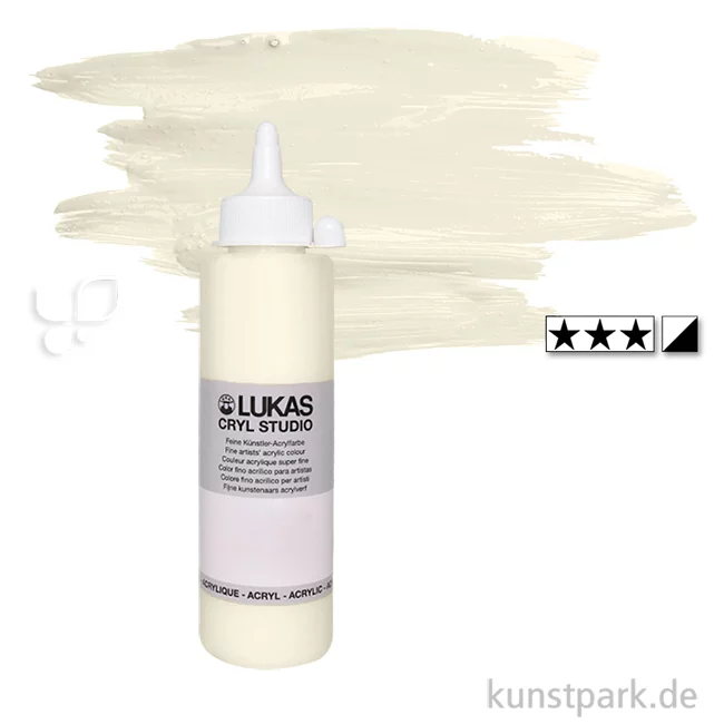 Artikelbild 1 des Artikels “LukasCryl STUDIO Acrylfarbe 250 ml Flasche | 4609 Beige“