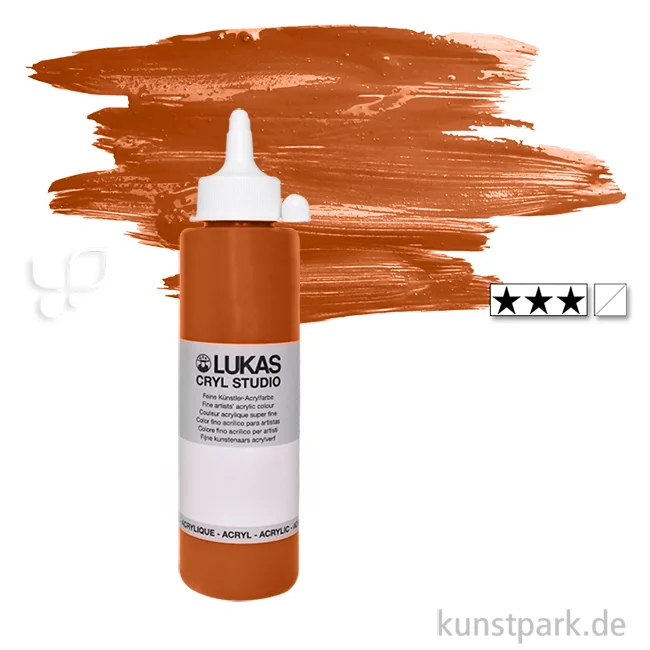 Artikelbild 1 des Artikels “LukasCryl STUDIO Acrylfarbe 250 ml Flasche | 4614 Kupfer“