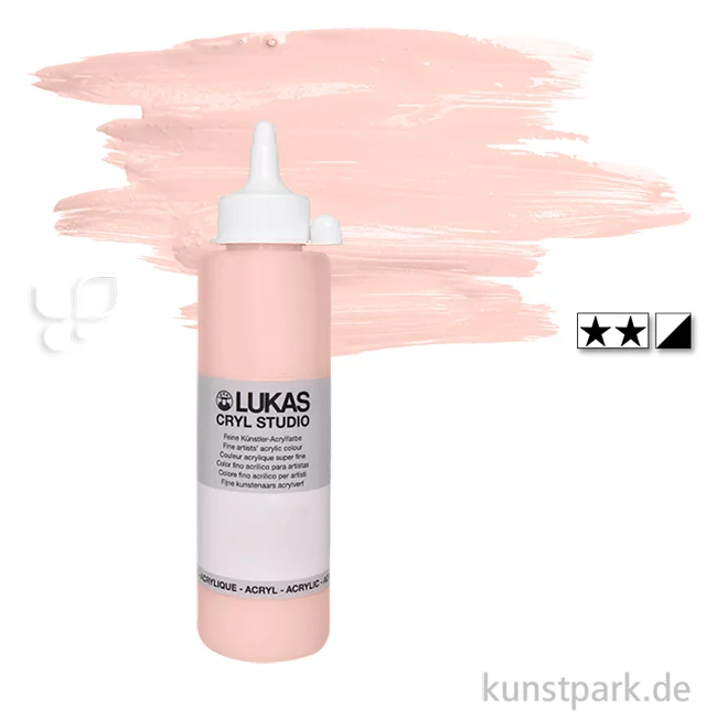 Artikelbild 1 des Artikels “LukasCryl STUDIO Acrylfarbe 250 ml Flasche | 4622 Pfirsichrosa“