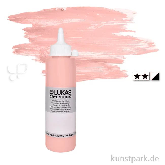 Artikelbild 1 des Artikels “LukasCryl STUDIO Acrylfarbe 250 ml Flasche | 4649 Rosa“