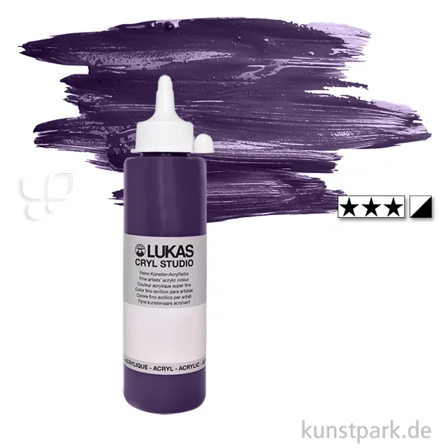Artikelbild 1 des Artikels “LukasCryl STUDIO Acrylfarbe 250 ml Flasche | 4732 Permanentviolett“