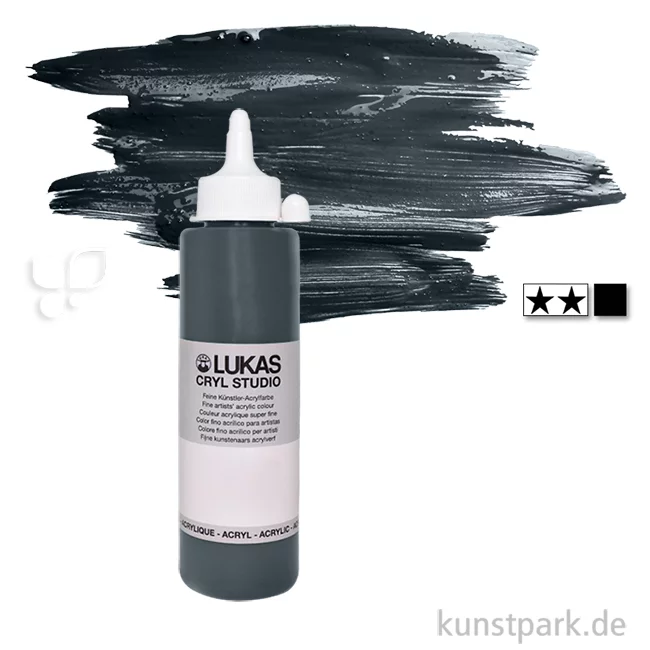 Artikelbild 1 des Artikels “LukasCryl STUDIO Acrylfarbe 250 ml Flasche | 4784 Paynesgrau“