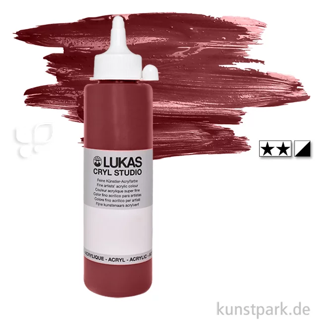Artikelbild 1 des Artikels “LukasCryl STUDIO Acrylfarbe 500 ml Flasche | 4666 Krapplack“
