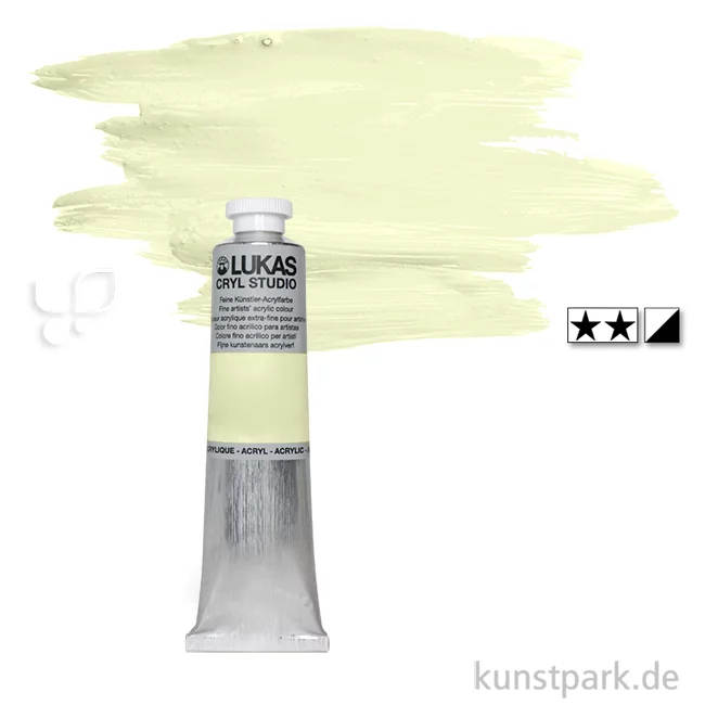 Artikelbild 1 des Artikels “LukasCryl STUDIO Acrylfarbe 75 ml Tube | 4621 Pastellgelb“