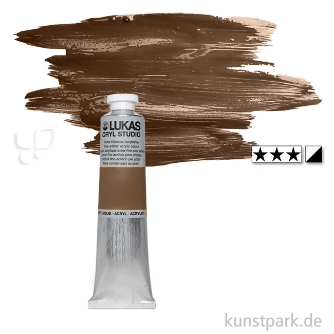 Artikelbild 1 des Artikels “LukasCryl STUDIO Acrylfarbe 75 ml Tube | 4702 Dunkler Ocker“