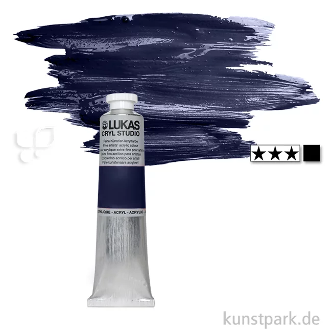Artikelbild 1 des Artikels “LukasCryl STUDIO Acrylfarbe 75 ml Tube | 4722 Indigo“