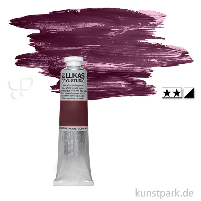 Artikelbild 1 des Artikels “LukasCryl STUDIO Acrylfarbe 75 ml Tube | 4729 Mauve“