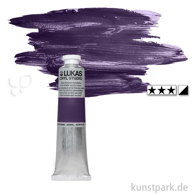 Artikelbild 1 des Artikels “LukasCryl STUDIO Acrylfarbe 75 ml Tube | 4732 Permanentviolett“