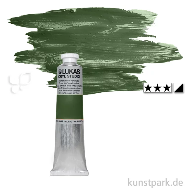Artikelbild 1 des Artikels “LukasCryl STUDIO Acrylfarbe 75 ml Tube | 4757 Olivgrün“