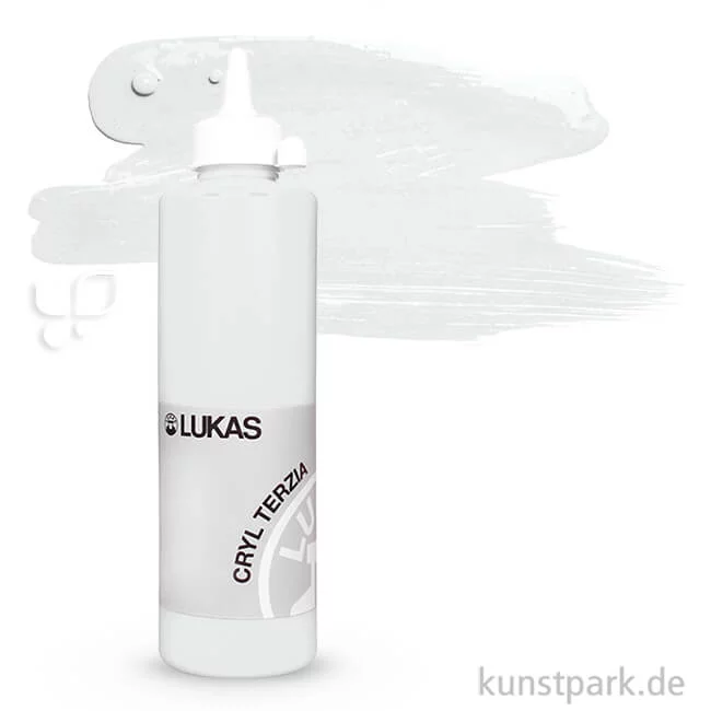 Artikelbild 1 des Artikels “LukasCryl TERZIA Acrylfarbe 500 ml Flasche | 4808 Titanweiß“