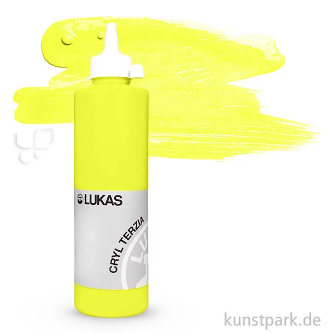Artikelbild 1 des Artikels “LukasCryl TERZIA Acrylfarbe 500 ml Flasche | 4810 Primaire-Gelb“