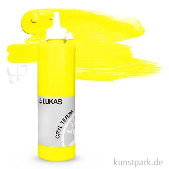 Artikelbild 1 des Artikels “LukasCryl TERZIA Acrylfarbe 500 ml Flasche | 4826 Kadmiumgelb hell“