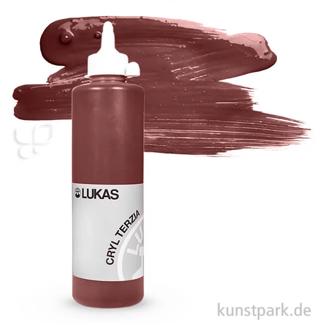 Artikelbild 1 des Artikels “LukasCryl TERZIA Acrylfarbe 500 ml Flasche | 4910 Umbra“