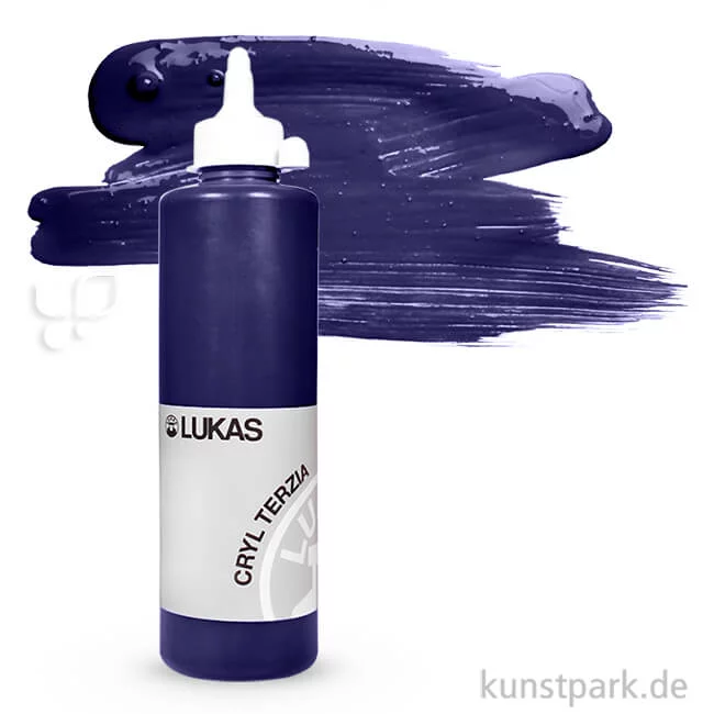 Artikelbild 1 des Artikels “LukasCryl TERZIA Acrylfarbe 500 ml Flasche | 4934 Preussischblau“