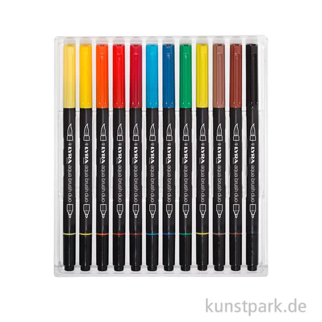 Artikelbild 1 des Artikels “Lyra Aqua Brush Duo - 12 sortierte Fasermaler “