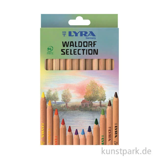 Artikelbild 1 des Artikels “LYRA Super Ferby Buntstifte - Waldorf Selection, Natur, 12er Set “