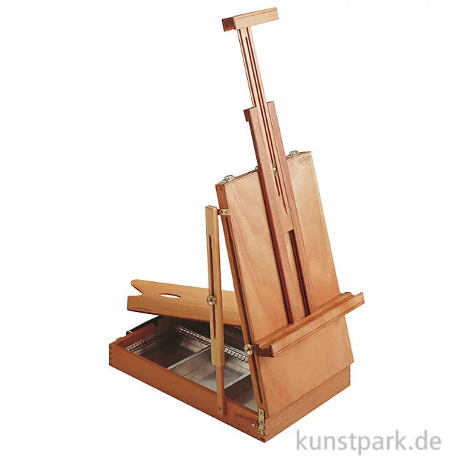 Artikelbild 1 des Artikels “MABEF Tischstaffelei Malkoffer M24, Buchenholz, Neigbar “