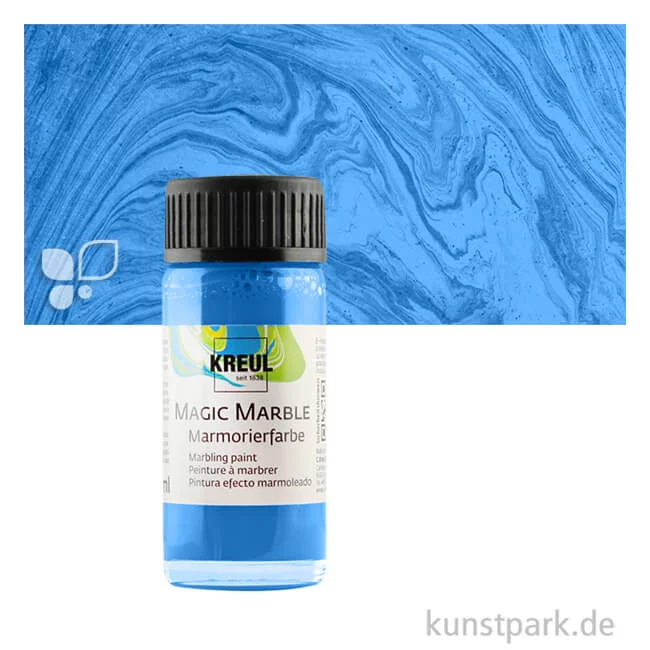 Artikelbild 1 des Artikels “KREUL MAGIC MARBLE Marmorierfarbe 20 ml Einzelfarbe | Blau“