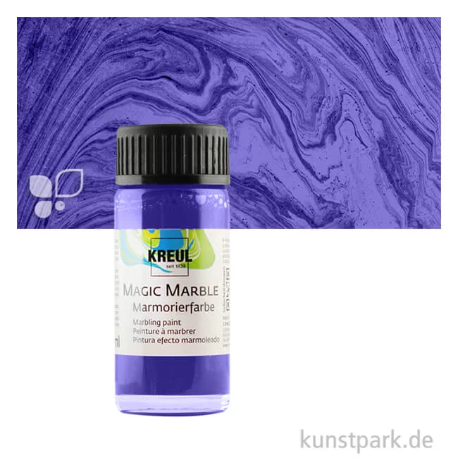 Artikelbild 1 des Artikels “KREUL MAGIC MARBLE Marmorierfarbe 20 ml Einzelfarbe | Violett“
