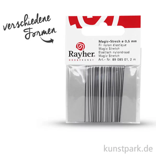 Artikelbild 1 des Artikels “Magic-Stretch Gummifaden - Schwarz “