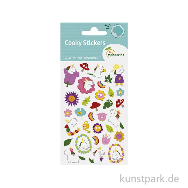 Artikelbild 1 des Artikels “Maildor Cooky Sticker - Einhorn Natur “