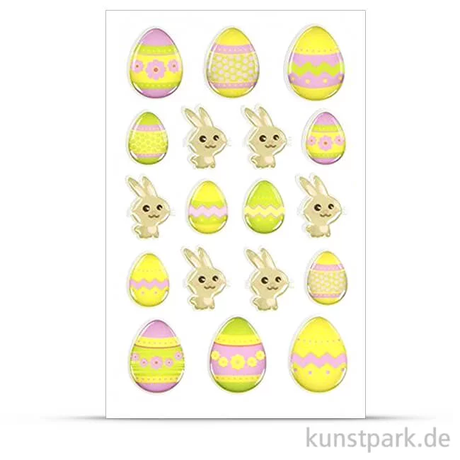 Artikelbild 1 des Artikels “Maildor Cooky Sticker - Hasen + Eier “