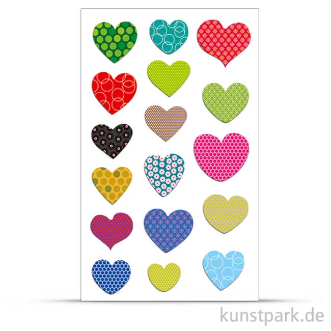 Artikelbild 1 des Artikels “Maildor Cooky Sticker - Herzen “