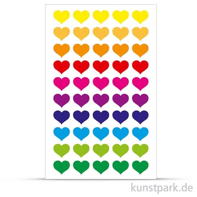 Artikelbild 1 des Artikels “Maildor Cooky Sticker - Herzen bunt “