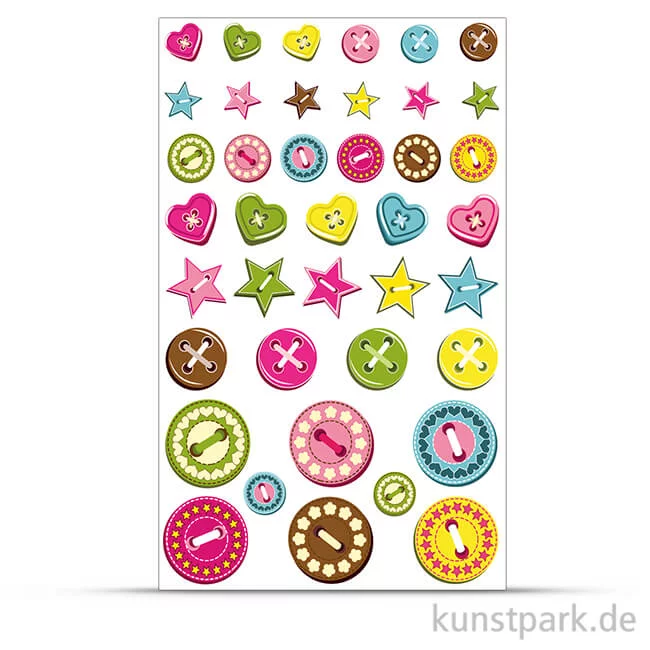 Artikelbild 1 des Artikels “Maildor Cooky Sticker - Knöpfe “