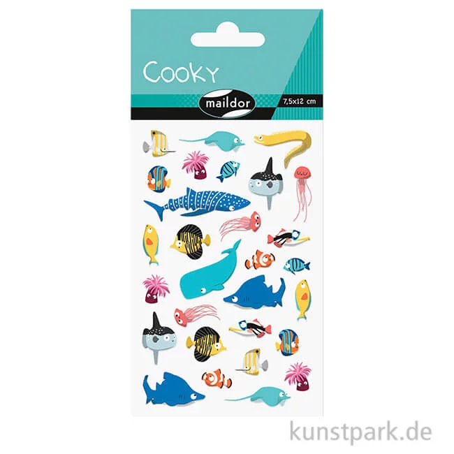Artikelbild 1 des Artikels “Maildor Cooky Sticker - Meerestiere “